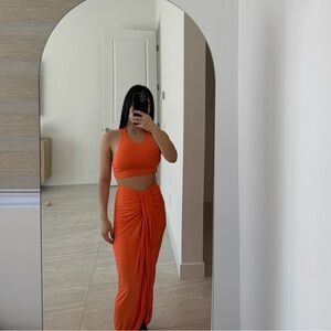 Two Piece maxi skirt set